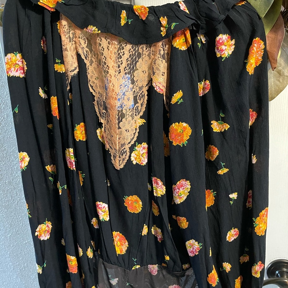 Free People Poppy Ruffle Bodysuit - Picture 5 of 7